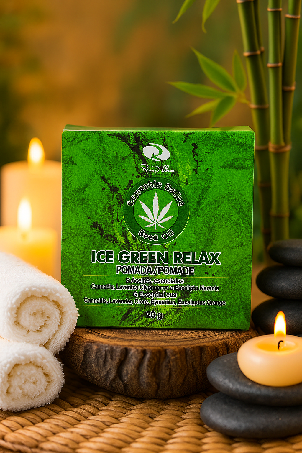POMADA ICE GREEN X 20 GR