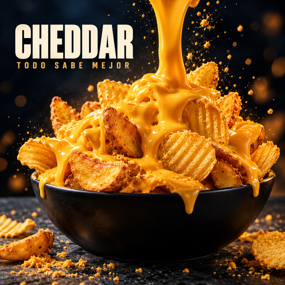 POLVO SABOR  QUESO CHEDDAR