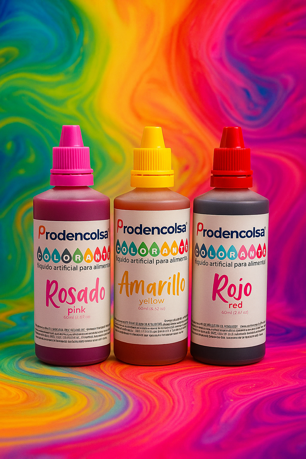 COLORANTE LIQUIDO GOTERO X 60ML