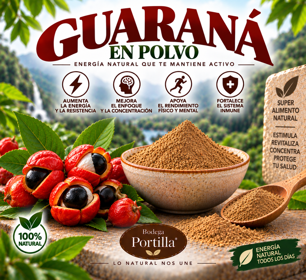GUARANÁ POLVO