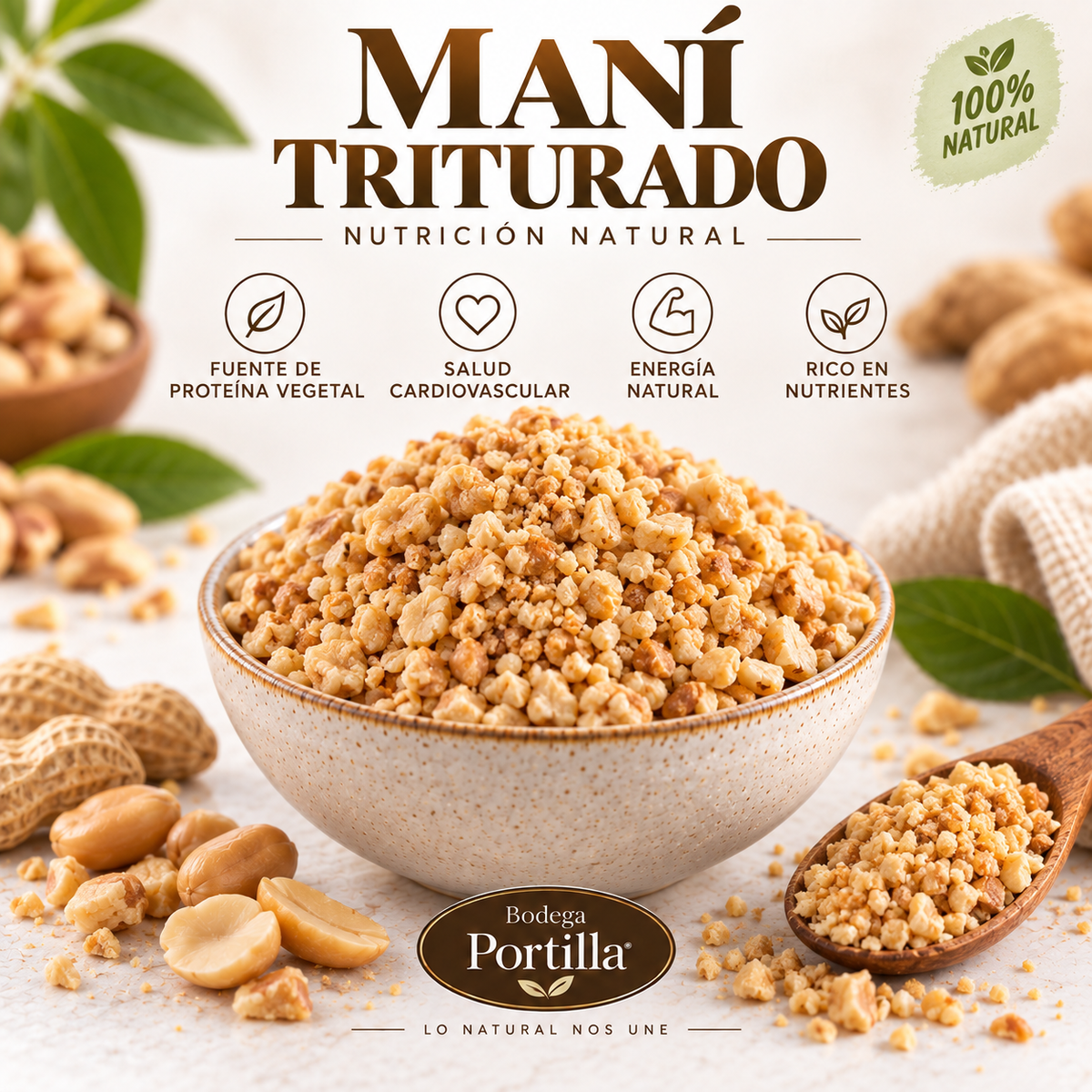 MANI TRITURADO