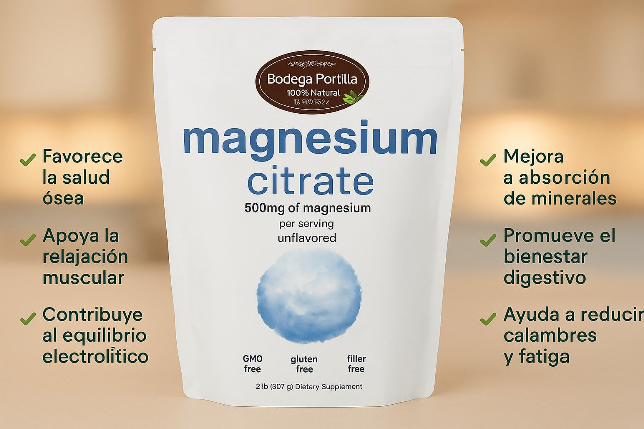 CITRATO DE MAGNESIO X907GR - SIN SABOR