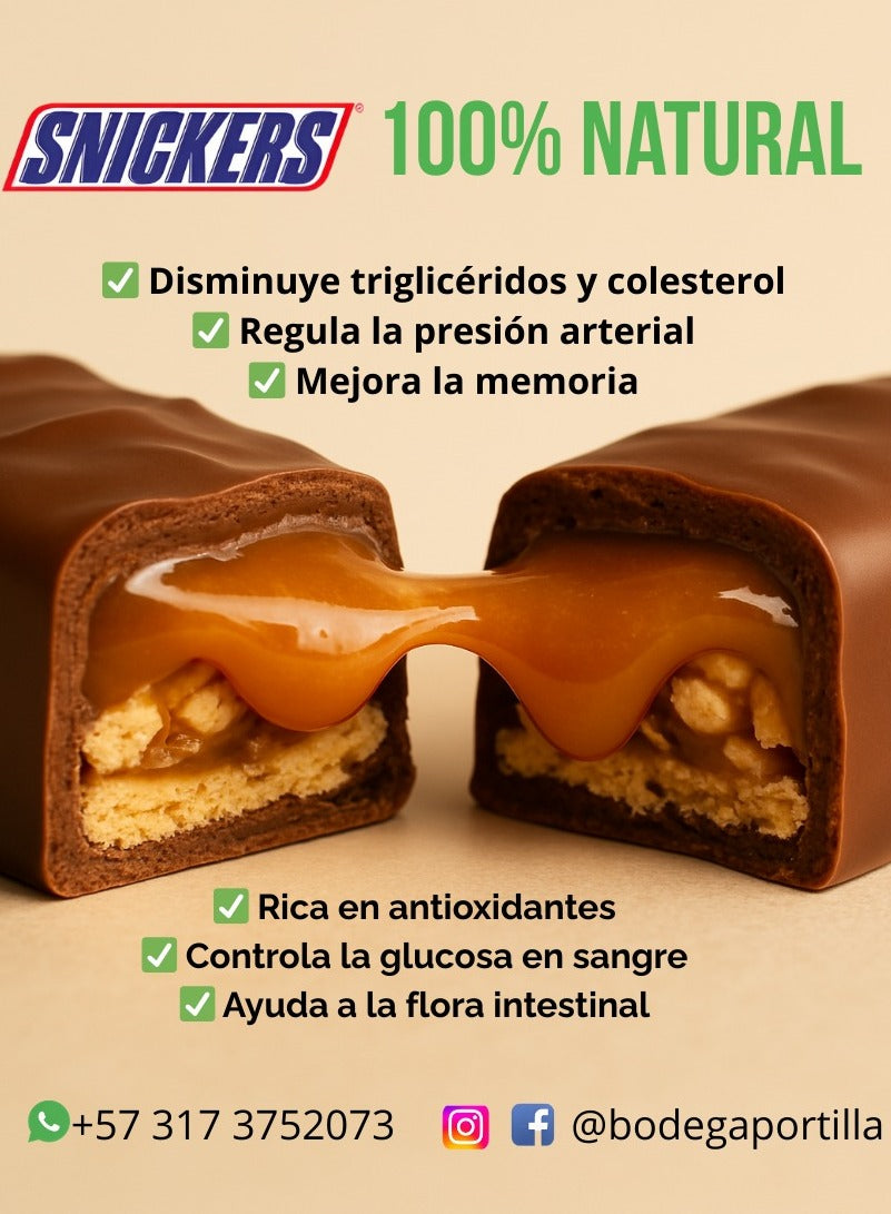SNICKERS SALUDABLES