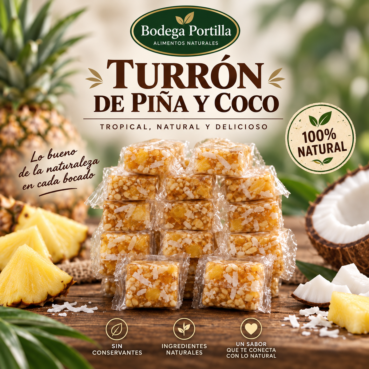 TURRONES DE PIÑA
