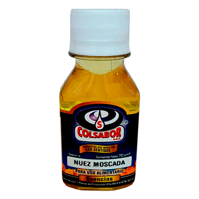 ESENCIA NUEZ MOSCADA COLSABOR 70ml