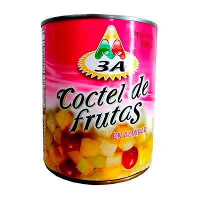 COCTEL DE FRUTAS X 820 G 3A