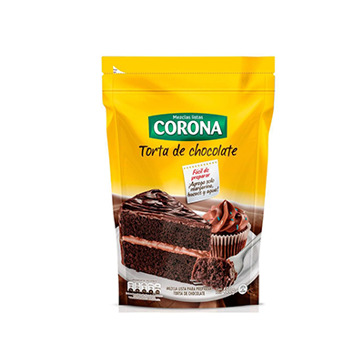 PREMEZCLA CHOCOLATE CORONA X 450 G 