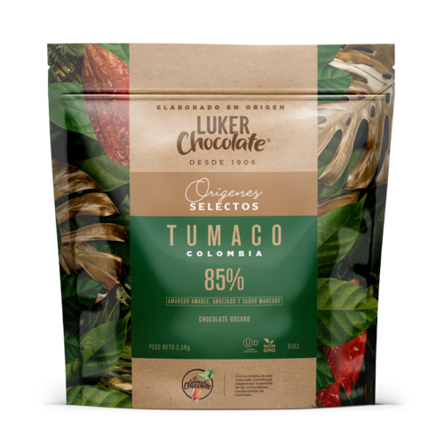 CHOCOLATE TUMACO AL 85% LUKER