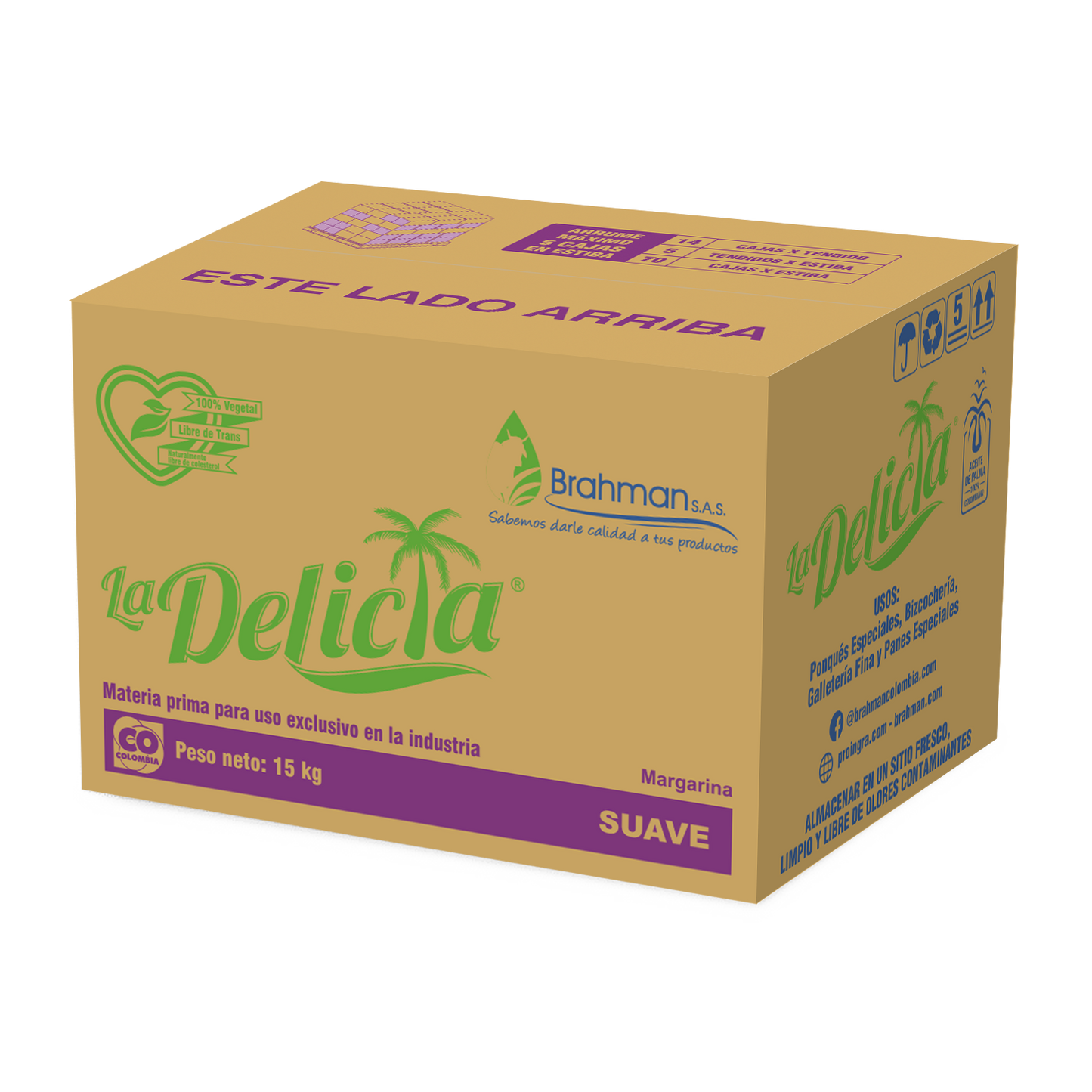 DELICIA MARGARINA SUAVE X 500GR