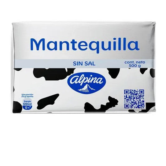 MANTEQUILLA ALPINA X 500Gr