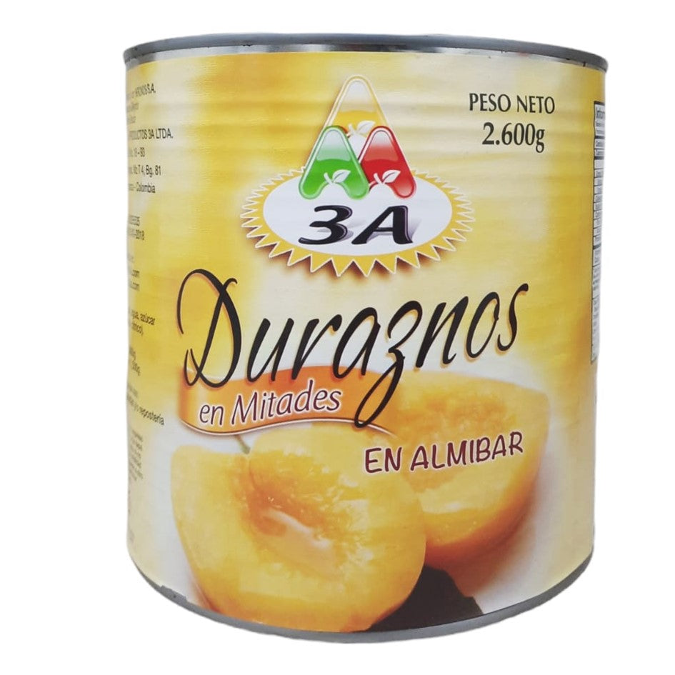 DURAZNO 3A X 2600 GR 