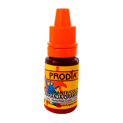 COLORANTE NARANJA EN GOTA PRODIA 8ml