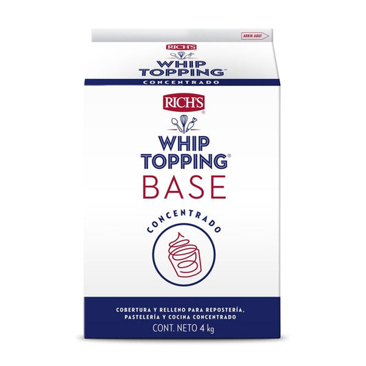 CREMA CHANTILLY WHIP TOPPING X 4 LT