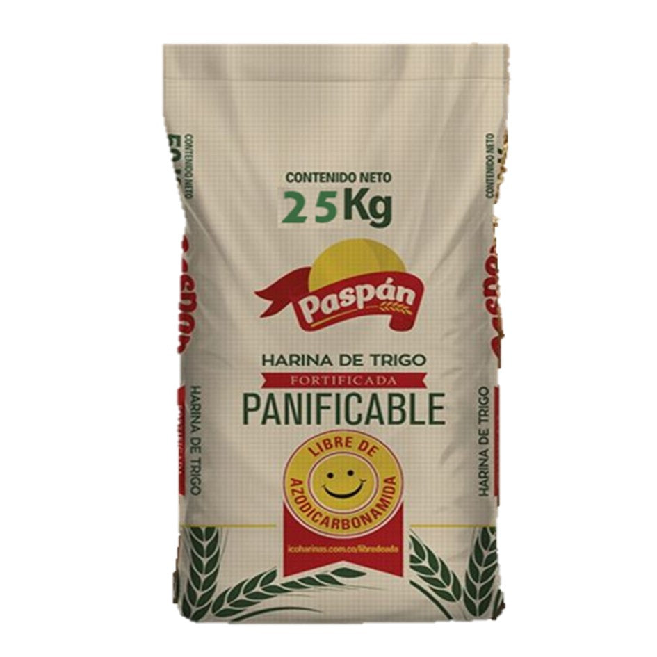 HARINA PASPAN PANADERA BULTO X 25Kg