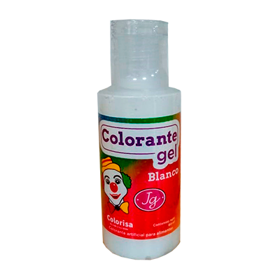 COLORANTE BLANCO GEL COLORISA 60ml