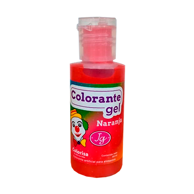 COLORANTE NARANJA GEL COLORISA 60ml