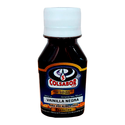 ESENCIA VAINILLA NEGRA COLSABOR 70ml