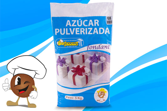 AZUCAR PULVERIZADA SURTICOCOS 6X 5Kg